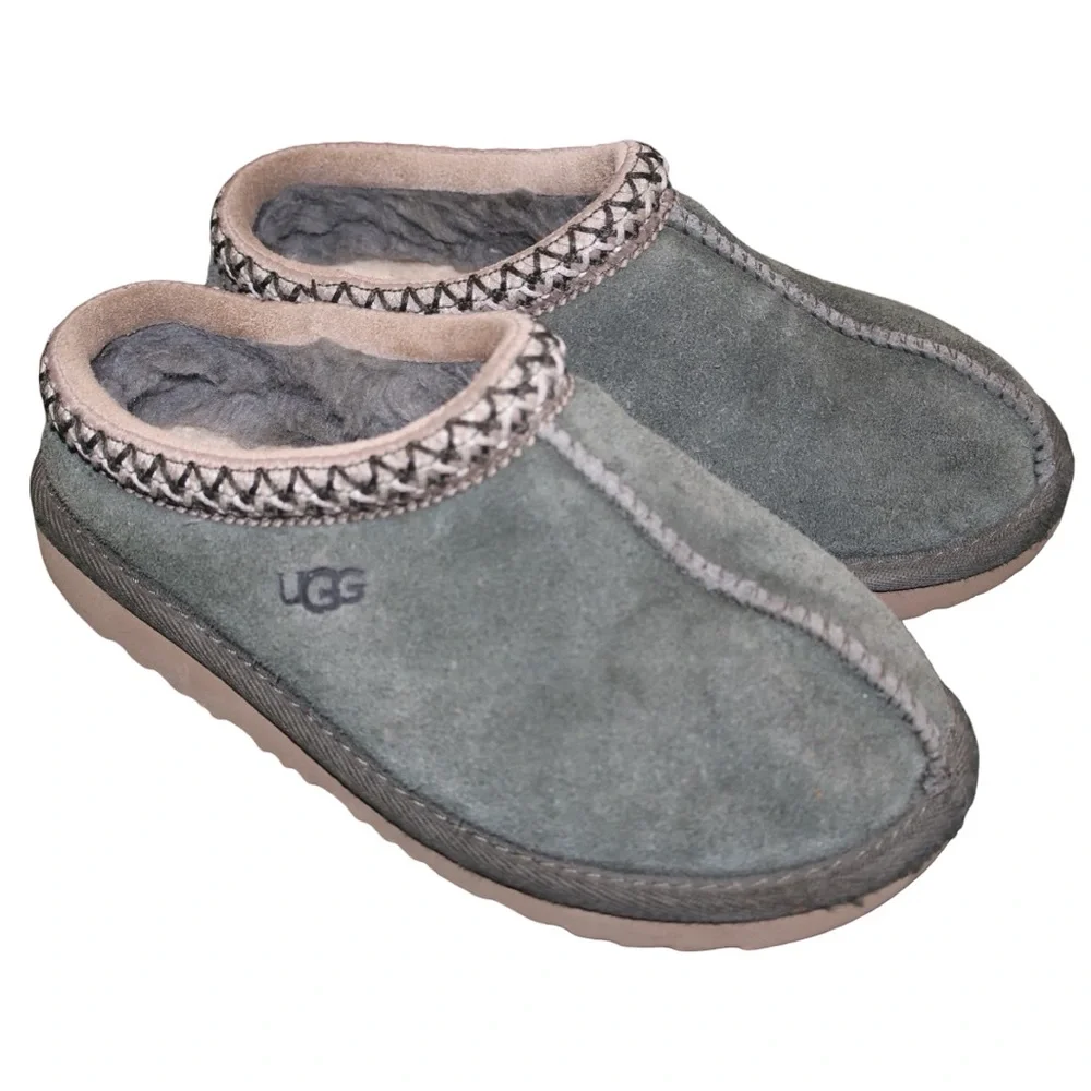 UGG Tasman‎ II Slippers. Kids Size 1, UK 13. Green